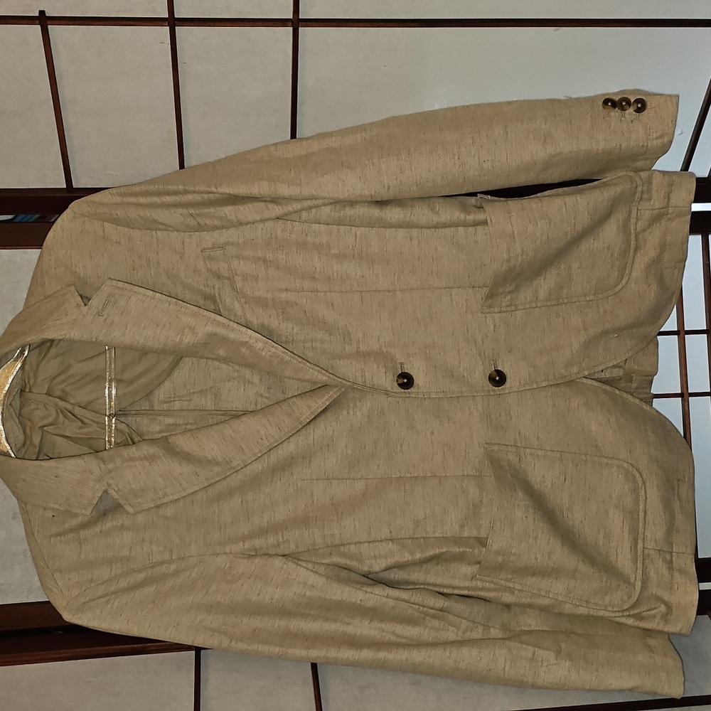 Goodfellow & Co Tan Sport Coat with Notched Lapel
